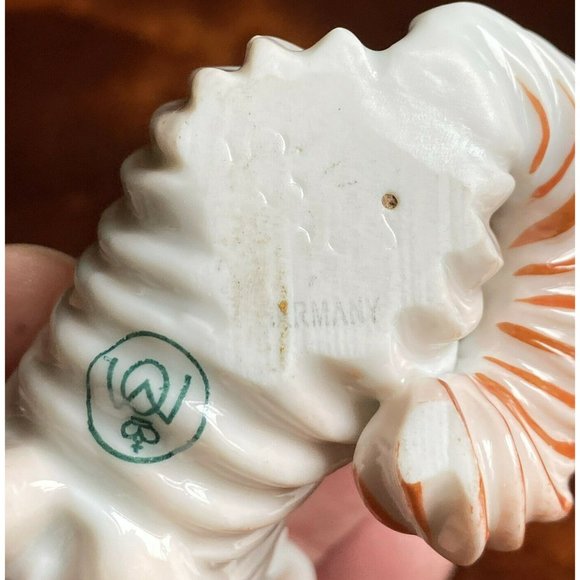 Metzler Ortloff Figurine Pekingese Dog Bosse Germany Porcelain Art Deco Rare - Picture 7 of 9